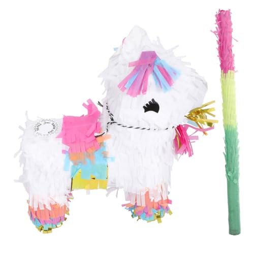 OFFSCH Mini Pinata Party Dekoration mit Stock Niedliche Alpaka-Form zum Befüllen mit Süßigkeiten für Kindergeburtstag Indoor Outdoor Feier Fotorequisit und Geschenkbox OFFSCH Mini Pinata Party Dekoration mit Stock Niedliche Alpaka-Form zum Befüllen mit Süßigkeiten für Kindergeburtstag Indoor Outdoor Feier Fotorequisit und Geschenkbox von OFFSCH