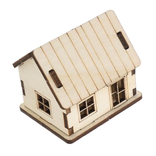 OFFSCH Miniatur Haus Modellbausatz Detailliertes DIY Puzzle aus Langlebigem Dekoratives für Erwachsene und Kreatives Geschenk mit Realistischer Optik OFFSCH Miniatur Haus Modellbausatz Detailliertes DIY Puzzle aus Langlebigem Dekoratives für Erwachsene und Kreatives Geschenk mit Realistischer Optik von OFFSCH