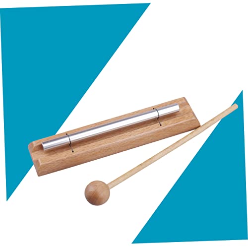 OFFSCH Musikinstrumente Aus Holz Minispielzeug Für Kinder Percussion-musikinstrumente Kinderspielzeug Mini-Spielzeug Musikspielzeug Für Babys Meditationsglocke Meditationstimer Bambus von OFFSCH