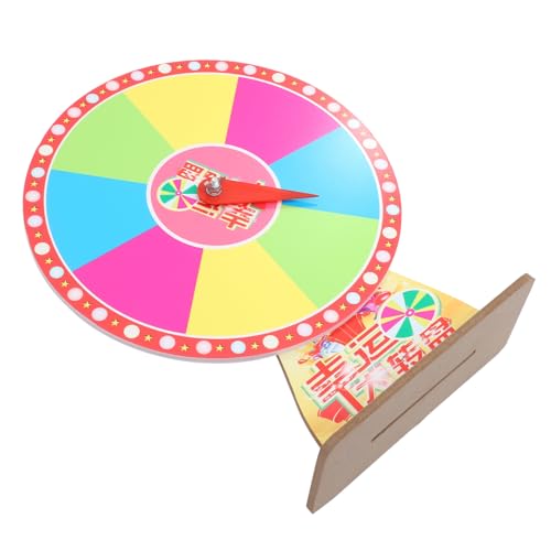 OFFSCH Roulette Spiel DIY Preisrad Spielrad Partyzubehör Party Preisrad Tisch Preisrad Wand Glückspreis Rad Rotierendes Rad Für Preise Spiel Preisrad von OFFSCH