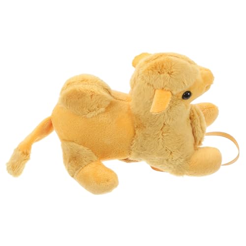 OFFSCH Stehschulterkamel Aus Plüsch Puppe Plüsch Stofftier Kuscheltiere Plüschtier Stofftier Partygeschenke Mini-stofftier Realistisches Kuscheltier Mini-plüschtier Tier Gefüllt Yellow von OFFSCH