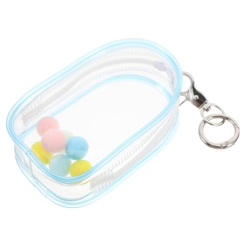 OFFSCH Transparente Sammelbox mit Schlüsselanhänger Kleine Staubschutz aufbewahrungstasche für Figuren und Puppen Tragbare Mini aufbewahrungstasche mit Reißverschluss Vielseitige Vitrine OFFSCH Transparente Sammelbox mit Schlüsselanhänger Kleine Staubschutz aufbewahrungstasche für Figuren und Puppen Tragbare Mini aufbewahrungstasche mit Reißverschluss Vielseitige Vitrine von OFFSCH