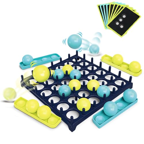 OFGAOO Bounce Ball Party Game, Bounce Game Connect Balls Brettspiele Bouncing Ball Table Game Bounce Ball Toys für Desktop -Spiel von OFGAOO