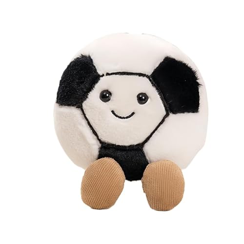 OFKAFEZV Fußball Baby Doll Kuscheltiere Plüschtiere,Fußball Baby Doll Plush Stuffed Toy, Fußball Baby Doll Niedliche Spielzeuge,Fußball Plüsch Geschenke,Fußball Baby Doll Friends,Plüsch Geschenke14CM von OFKAFEZV