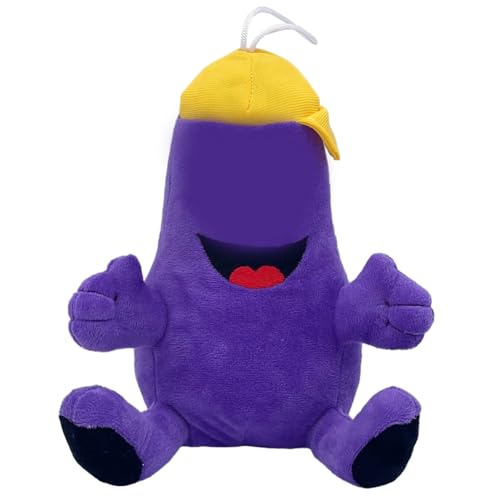 OFKAFEZV Grim-ace Plush, Purple Plush Toy for Game Fans Gift, Soft Stuffed Toy Doll for Children and Adults, Great Birthday and Choice von OFKAFEZV