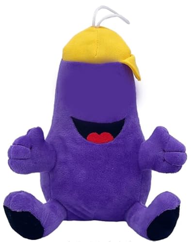 OFKAFEZV Grim-ace Plush, Purple Plush Toy for Game Fans Gift, Soft Stuffed Toy Doll for Children and Adults, Great Birthday and Choice von OFKAFEZV