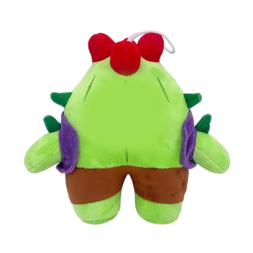 OFKAFEZV Kaktus Plüschtier, Plüschtier Kaktus Grün 20 cm, Stofftier Cactus, Spike Plüschtier Plüsch Kaktus Kissen Puppe Geschenk für Fans Kinder Gefüllte Spielzeug Plüsch für Home Deko von OFKAFEZV