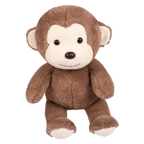 OFKAFEZV Monkey Plüsch, 23cm AFFE Stofftier Plüschtier, Tierische AFFE Kuscheltier, AFFE Kuscheltier Plüsch, AFFE Plüsch Spielzeug, AFFE Niedliches Plüschkissen, Geeignet Für Jungen Und Mädchen Kinde von OFKAFEZV