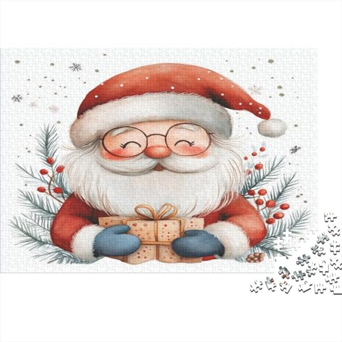 Christmas Puzzle 1000 Puzzle Erwachsenenpuzzle Puzzel Lernspiel Herausforderung Spielzeug Puzzel 1000pcs Für Erwachsene Und Kinder Ab 14 Jahren 1000pcs (75x50cm) von OFLAMIRUX