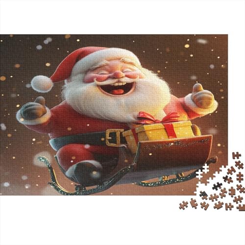 Christmas Puzzle Puzzel 1000pcs Erwachsenenpuzzle Puzzel Lernspiel Herausforderung Spielzeug 1000-teilige Für Erwachsene Und Kinder Ab 14 Jahren 1000pcs (75x50cm) von OFLAMIRUX