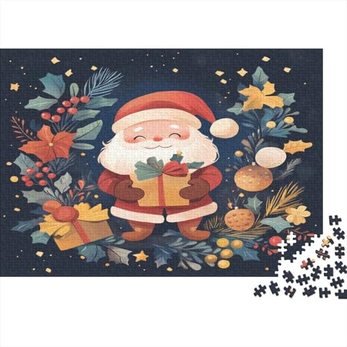 Christmas Puzzle Puzzel 1000pcs Pädagogisches Spiel Lernspiel Herausforderung Spielzeug Puzzel 1000pcs Für Erwachsene Und Kinder Ab 14 Jahren 1000pcs (75x50cm) von OFLAMIRUX