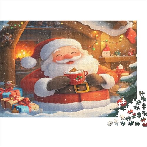 Christmas Puzzles 1000-teilige Für Erwachsene Lernspiel Lernspiel Herausforderung Spielzeug Puzzel 1000pcs Für Erwachsene Und Kinder Ab 14 Jahren 1000pcs (75x50cm) von OFLAMIRUX