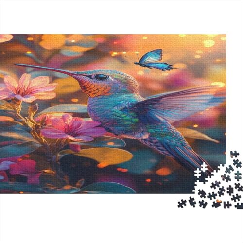 EIN bunter Kleiner Vogel Puzzle 1000 Vogel Puzzle Erwachsenenpuzzle Puzzel Lernspiel Herausforderung Spielzeug Puzzel 1000pcs Für Erwachsene Und Kinder Ab 14 Jahren 1000pcs (75x50cm) von OFLAMIRUX