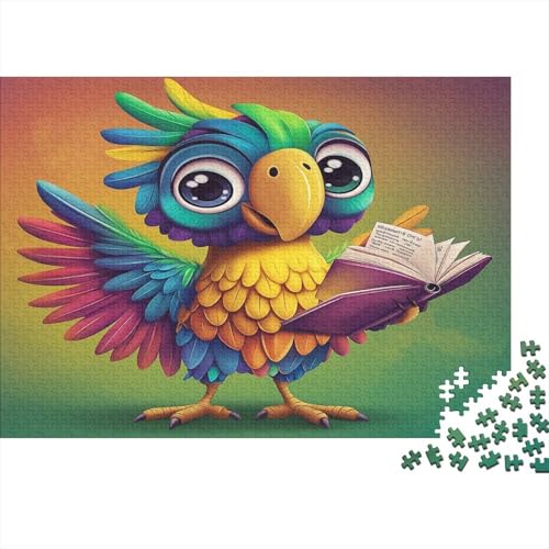 EIN bunter Kleiner Vogel Puzzle 1000-teilige Erwachsenenpuzzle Puzzel Lernspiel Herausforderung Spielzeug Vogel 1000-teilige Für Erwachsene Und Kinder Ab 14 Jahren 1000pcs (75x50cm) von OFLAMIRUX