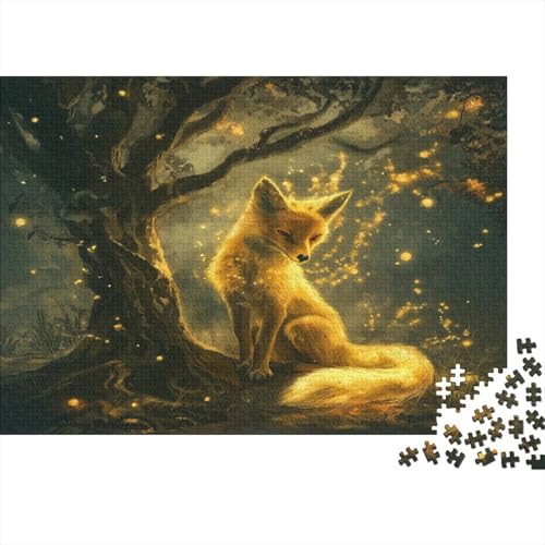 Fuchs Puzzles 1000-teilige Erwachsenenpuzzle Puzzel Lernspiel Herausforderung Spielzeug Lowrie 1000 Teile Für Erwachsene Und Kinder Ab 14 Jahren 1000pcs (75x50cm) von OFLAMIRUX