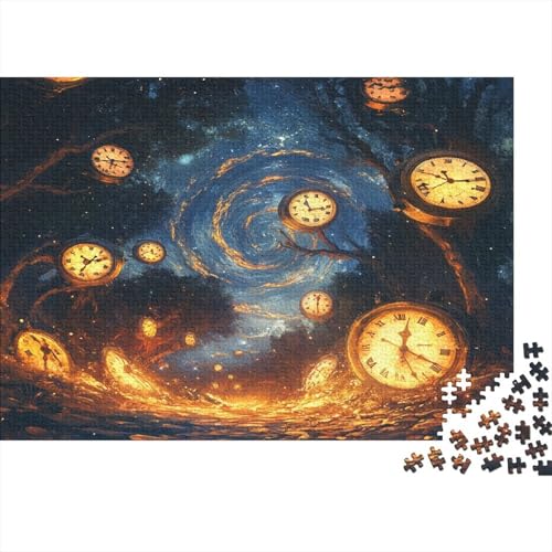 Jenseits von Zeit und Raum Puzzles 1000 Teile Erwachsenenpuzzle Puzzel Lernspiel Herausforderung Spielzeug Space-Zeit 1000-teilige Für Erwachsene Und Kinder Ab 14 Jahren 1000pcs (75x50cm) von OFLAMIRUX