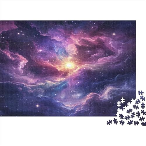 Kosmischer Sternenhimmel Puzzle Nacht Himmel Puzzel 1000pcs Puzzles Für Erwachsene Lernspiel Herausforderung Spielzeug 1000 Puzzle Für Erwachsene Und Kinder Ab 14 Jahren 1000pcs (75x50cm) von OFLAMIRUX