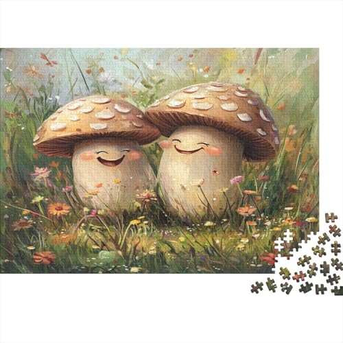 Pilze Puzzle 1000-teilige Erwachsenenpuzzle Puzzel Lernspiel Herausforderung Spielzeug Pilz Puzzel 1000pcs Für Erwachsene Und Kinder Ab 14 Jahren1000pcs (75x50cm) von OFLAMIRUX