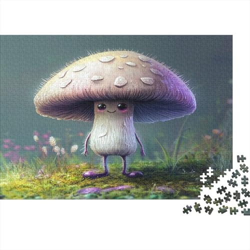 Pilze Puzzle Pilz Puzzel 1000pcs Pädagogisches Spiel Lernspiel Herausforderung Spielzeug Puzzel 1000pcs Für Erwachsene Und Kinder Ab 14 Jahren 1000pcs (75x50cm) von OFLAMIRUX