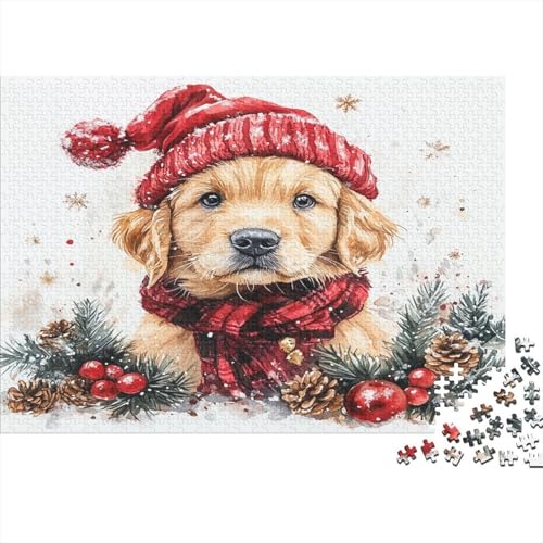 Weihnachtspuppe Puzzle Puzzel 1000pcs Erwachsenenpuzzle Puzzel Lernspiel Herausforderung Spielzeug 1000 Teile Für Erwachsene Und Kinder Ab 14 Jahren 1000pcs (75x50cm) von OFLAMIRUX