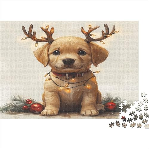 Weihnachtspuppe Puzzle Puzzel 1000pcs Pädagogisches Spiel Lernspiel Herausforderung Spielzeug Puzzel 1000pcs Für Erwachsene Und Kinder Ab 14 Jahren 1000pcs (75x50cm) von OFLAMIRUX