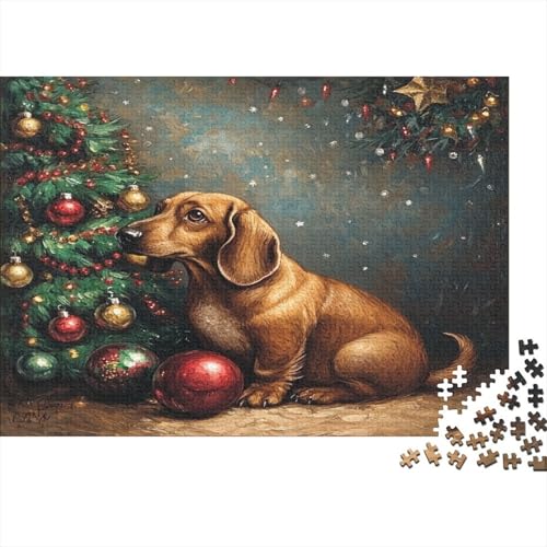 Weihnachtspuppe Puzzles 1000 Puzzle Erwachsenenpuzzle Puzzel Lernspiel Herausforderung Spielzeug 1000-teilige Für Erwachsene Und Kinder Ab 14 Jahren 1000pcs (75x50cm) von OFLAMIRUX