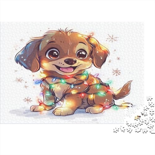 Weihnachtspuppe Puzzles 1000 Puzzle Für Erwachsene Lernspiel Lernspiel Herausforderung Spielzeug 1000-teilige Für Erwachsene Und Kinder Ab 14 Jahren 1000pcs (75x50cm) von OFLAMIRUX