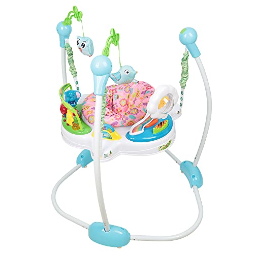 OHMG Jumperoo Dschungelsitz, Baby-Springgeschirr, Jumper für Babys, 9 Monate und Babysitz, Aktivitätentisch, Hängesitze, Babyschaukel, Spielzeug für Kinder 1 Jahr von OHMG