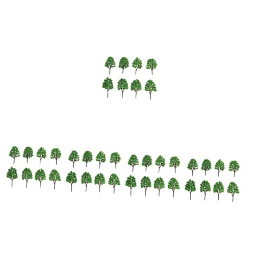 OHPHCALL 100 STK Landschaftsmodellbaum Schuppenbäume N-maßstab Zug Landschaft Architektur Bäume Grüne Landschaft Modellbäume Mini Zubehör Für Modellbäume Miniaturbäume Zuglandschaft N Spur von OHPHCALL