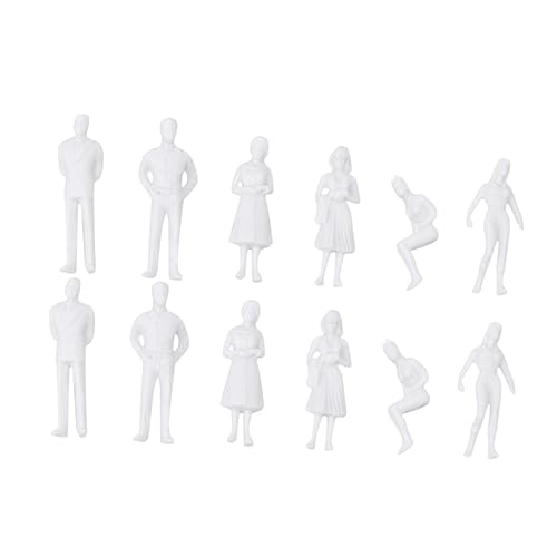 OHPHCALL Miniaturfiguren Set 5 Lebensechte Menschen Für Puppenhäuser Ideal Zur Dekoration Von Miniaturlandschaften Hochwertiges Aus Für Kreative Gestaltung von OHPHCALL