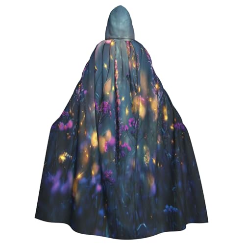 OIBNKCN Glühwürmchen im Garten Kapuzenumhang für Damen und Herren, langlebiger und stilvoller schwarzer Umhang mit Kapuze für Halloween, Cosplay und mehr. OIBNKCN Glühwürmchen im Garten Kapuzenumhang für Damen und Herren, langlebiger und stilvoller schwarzer Umhang mit Kapuze für Halloween, Cosplay und mehr. von OIBNKCN