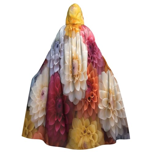 OIBNKCN Kapuzenumhang mit Kugelblume für Damen und Herren, langlebiger und stilvoller schwarzer Umhang mit Kapuze für Halloween, Cosplay und mehr. OIBNKCN Kapuzenumhang mit Kugelblume für Damen und Herren, langlebiger und stilvoller schwarzer Umhang mit Kapuze für Halloween, Cosplay und mehr. von OIBNKCN