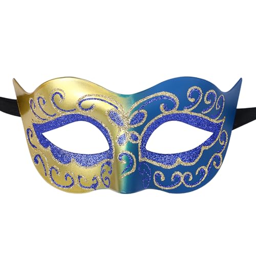 OIDEA Maskenmaske, Partykostüm: Venedig, Kunststoffmaske für Herren, Halloween, Weihnachten, Ostern, Junggesellenabschied, Karneval, Cosplay, Rollenspiel, Geschenk von OIDEA