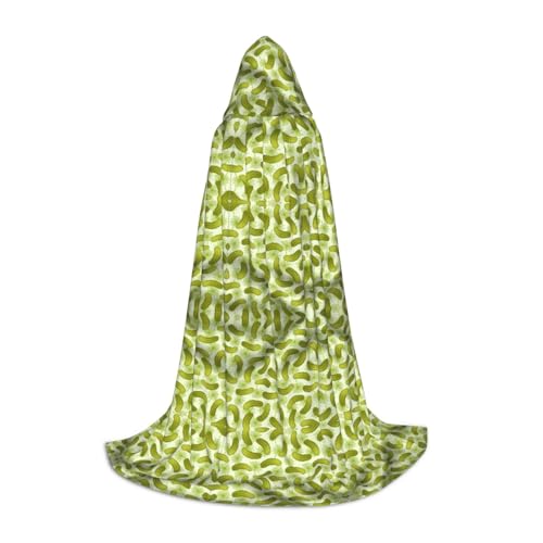 OKFSTY Kapuzenumhang mit Sushi-Dilleiniggurken für Teenager, Halloween-Kapuzenumhang für Jugendliche, geeignet für Themenpartys, Comic-Con OKFSTY Kapuzenumhang mit Sushi-Dilleiniggurken für Teenager, Halloween-Kapuzenumhang für Jugendliche, geeignet für Themenpartys, Comic-Con von OKFSTY