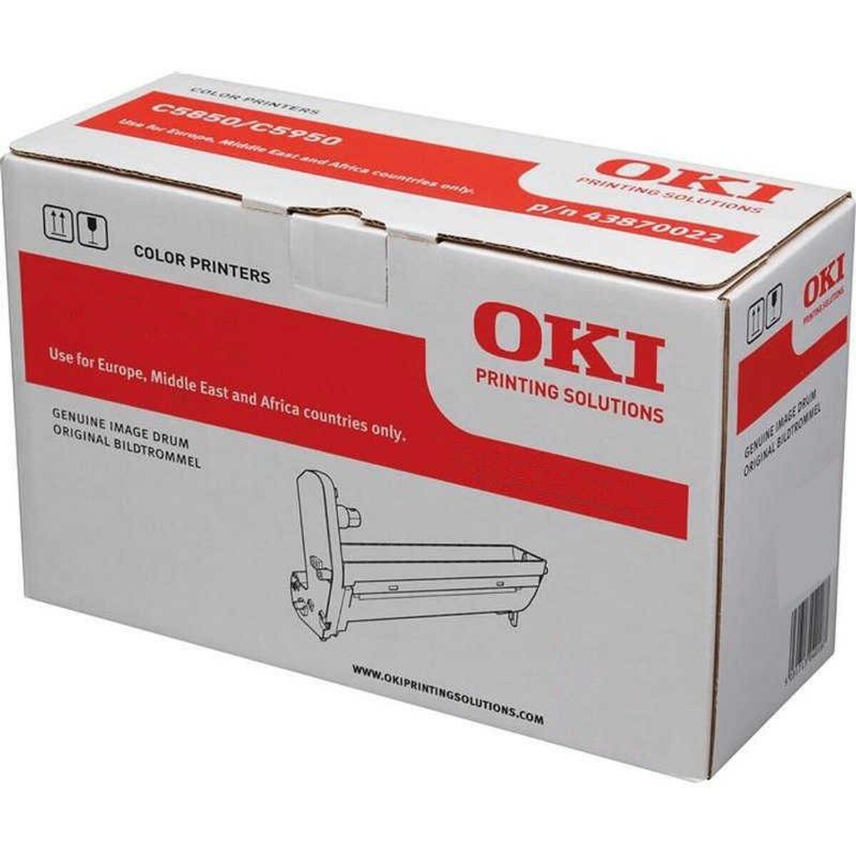 Druckertrommel OKI 01275104 Schwarz von OKI