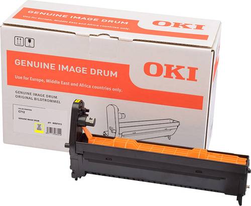 OKI Trommel Drum Unit C712 Original Gelb 30000 Seiten 46507413 von OKI