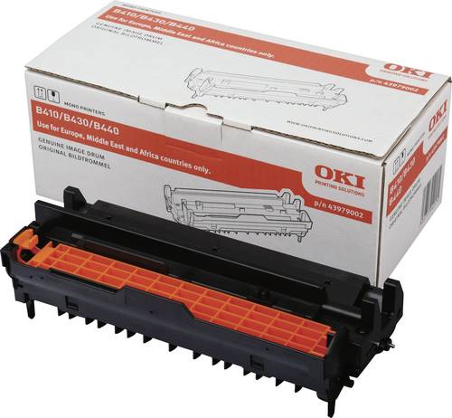 OKI Trommeleinheit 43979002 Original Schwarz 19800 Seiten Drum Unit B400 B410 B430 B440 MB460 MB470 von OKI