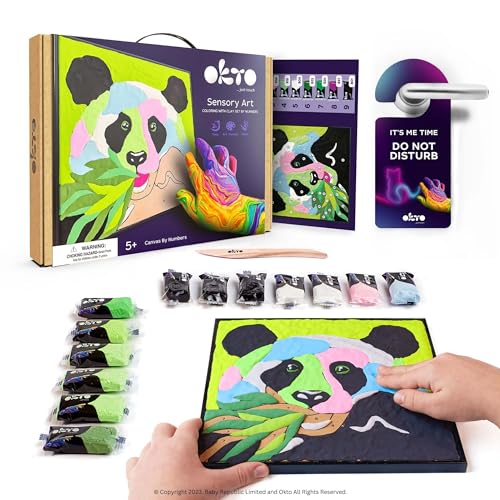 Okto Panda Paint/Clay by Numbers von OKTO