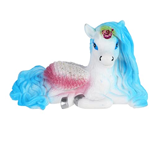 OKUMEYR 1stk Einhorn-kuchen-dekor Kuchenverzierungen Feenhafte Dekorationen Tierische Verzierungen Kuchendekoration Kuchen Topper Colorful von OKUMEYR