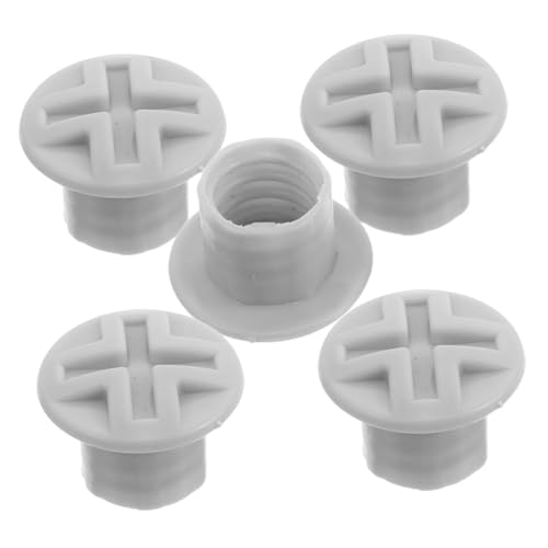 OKUMEYR 5 Stück Teiliges rutschfest Schraubenkappen aus Witterungsbeständigem Kunststoff Kindersichere Fixierschraubenkappen mit Lockerungs Design Kompatibel für Diverse Rutschen OKUMEYR 5 Stück Teiliges rutschfest Schraubenkappen aus Witterungsbeständigem Kunststoff Kindersichere Fixierschraubenkappen mit Lockerungs Design Kompatibel für Diverse Rutschen von OKUMEYR