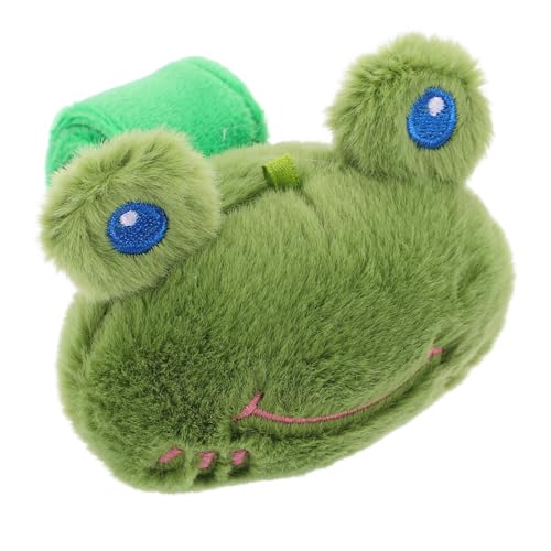 OKUMEYR Frosch-armband Ausgestopfte Tierarmbänder Tierliebhaber Für Partys Froschkostüme Für Kinder Kuscheltier-klapparmbänder Für Kinder Frosch-party-armband Pp Baumwolle Green von OKUMEYR