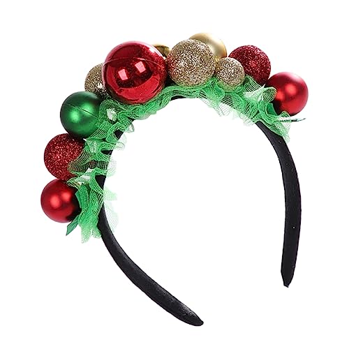 OKUMEYR Weihnachtliches Tanz Haarband Mit Glocken Festliches Party Accessoire Für Erwachsene Und Kinder Ideal Für Weihnachtsfeiern Und Festliche Anlässe Vielseitig Einsetzbar von OKUMEYR