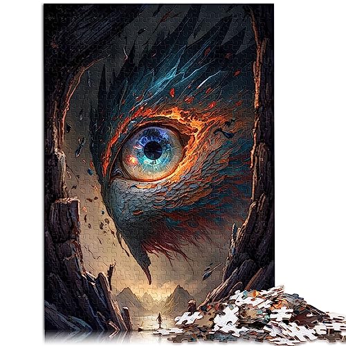 Phoenix Lash Eye Puzzles Papppuzzles für Erwachsene 1000 Teile Puzzlegeschenke Denksportaufgaben für Erwachsene 10,27" x 20,47"/26 * 38cm. von OLIKED