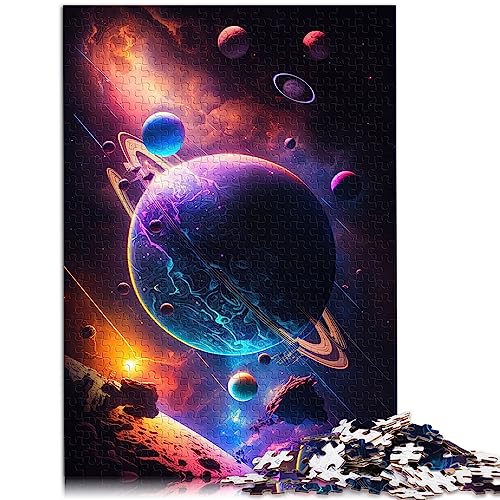 Puzzle für Erwachsene Beyond The Horizon Galaxie Papppuzzle 1000 Teile für Erwachsene Tolle Geschenke zu Weihnachten 10,27" x 20,47"/26 * 38cm. von OLIKED