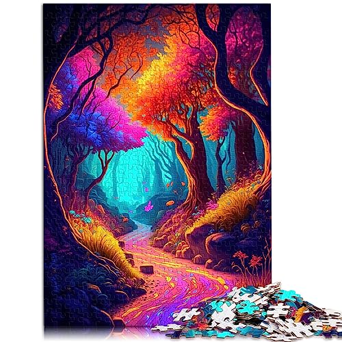 OLIKED Puzzle für Kinder und Erwachsene, Fantasy Weltwald, 1000-teilig, 26 x 38 cm von OLIKED