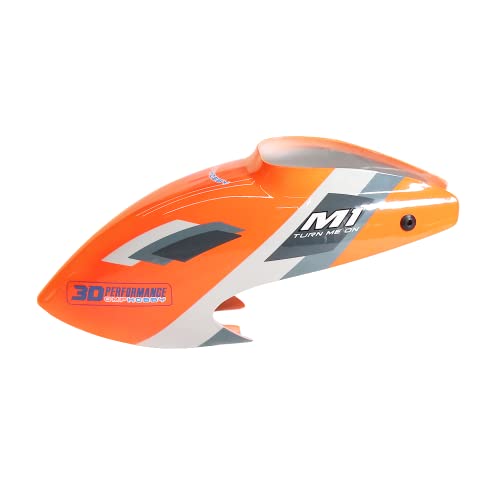 OMPHOBBY M1 EVO Hubschrauberteile OSHM1210O Baldachin-Set-Orange Original Ersatz für OMP Hobby M1-EVO RC Hubschrauber Zubehör Ersatzteil von OMPHOBBY