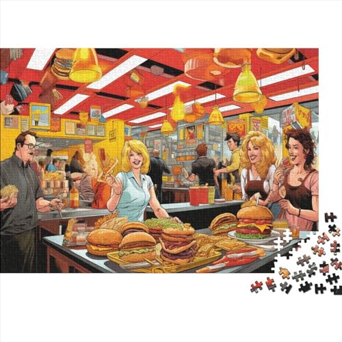 Hamburg Fair Puzzles Für Erwachsene 500 Teile Puzzles Für Erwachsene Puzzles 500 Teile Für Erwachsene Anspruchsvolles Spiel 500pcs (52x38cm) von ONDIAN