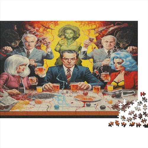 Judgement of Corruption Puzzles Für Erwachsene 500 Teile Puzzles Für Erwachsene Puzzles 500 Teile Für Erwachsene Anspruchsvolles Spiel Ungelöstes Puzzle 500pcs (52x38cm) von ONDIAN