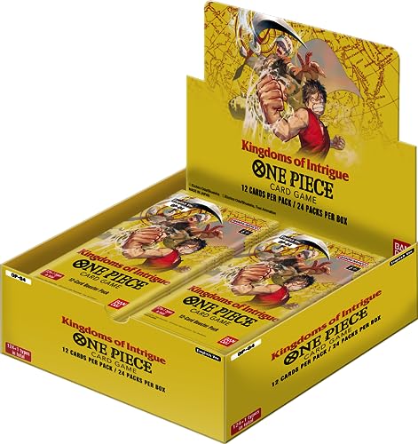 Ban Dai ONE PIECE TCG: Kingdoms of Intrigue Booster Box [OP-04], (BCL2691629) von BANDAI