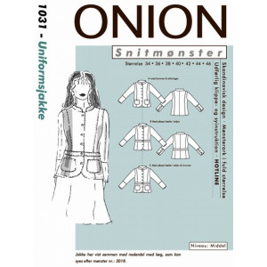 ONION Schnittmuster 1031 Uniformjacke Größe 34-46 von ONION